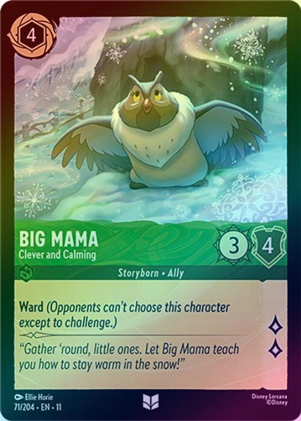 Big Mama (Clever and Calming) - 71/204 - Uncommon (Foil)
