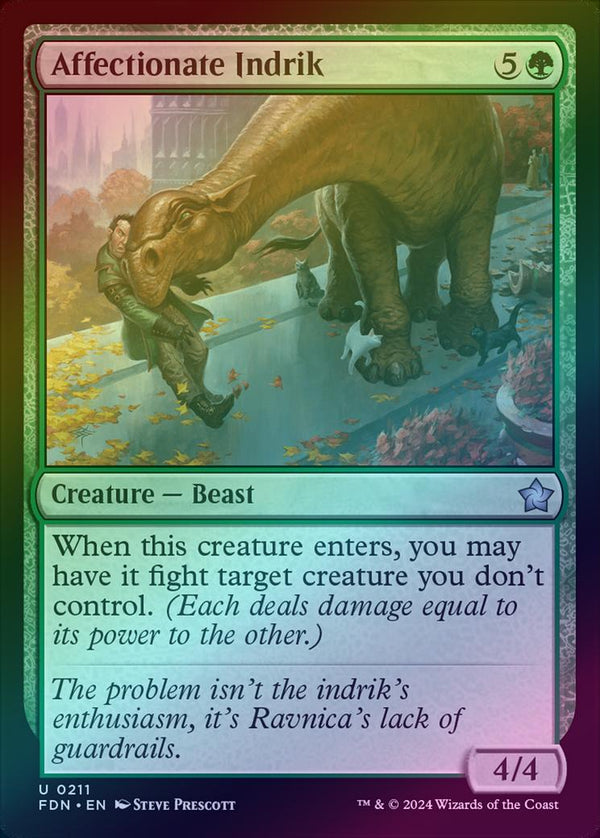 Affectionate Indrik (Foil) (FDN)
