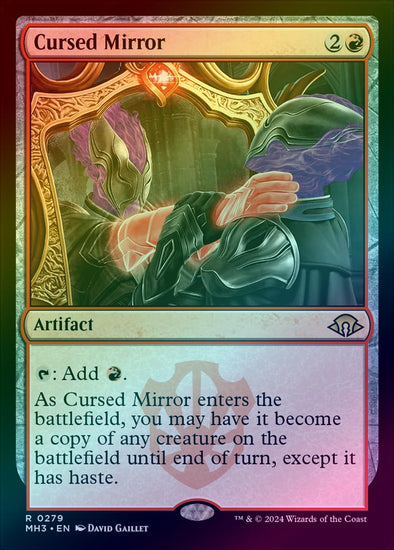 Cursed Mirror (Foil) (MH3)