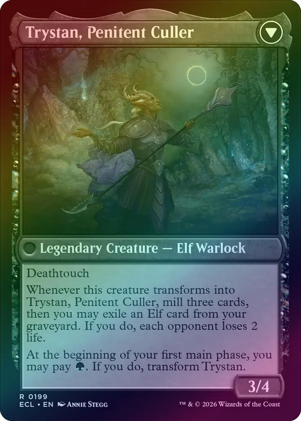 Trystan, Callous Cultivator // Trystan, Penitent Culler (Foil) (ECL)
