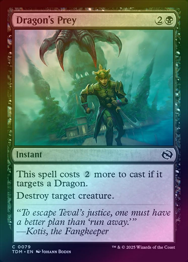 Dragon's Prey (Foil) (TDM)