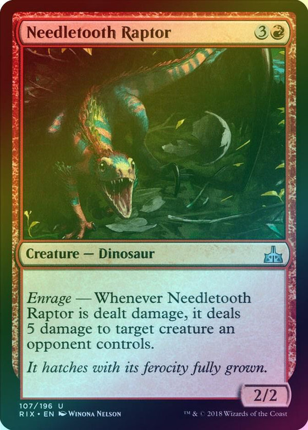 Needletooth Raptor (Foil) (RIX)