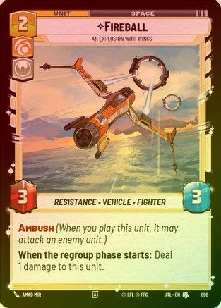 Fireball - An Explosion With Wings - 696 - Uncommon (Foil)