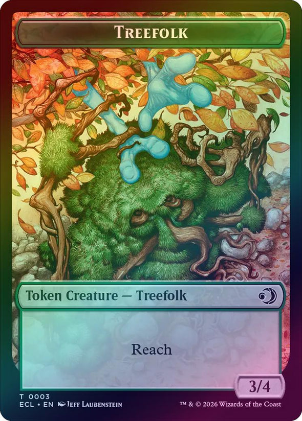 Treefolk // Goblin Token (Foil) (TECL)