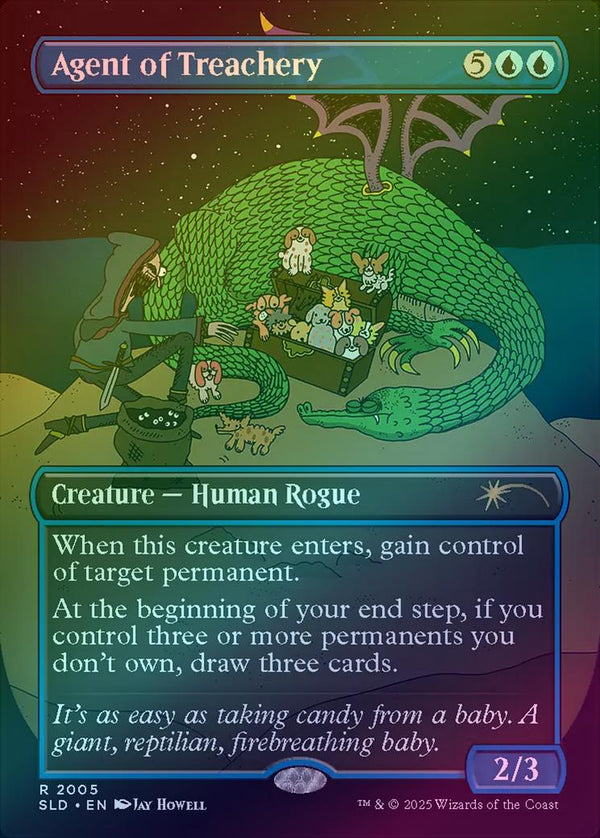 Agent of Treachery - Featuring: Jay Howell (Rainbow Foil) (SLD)