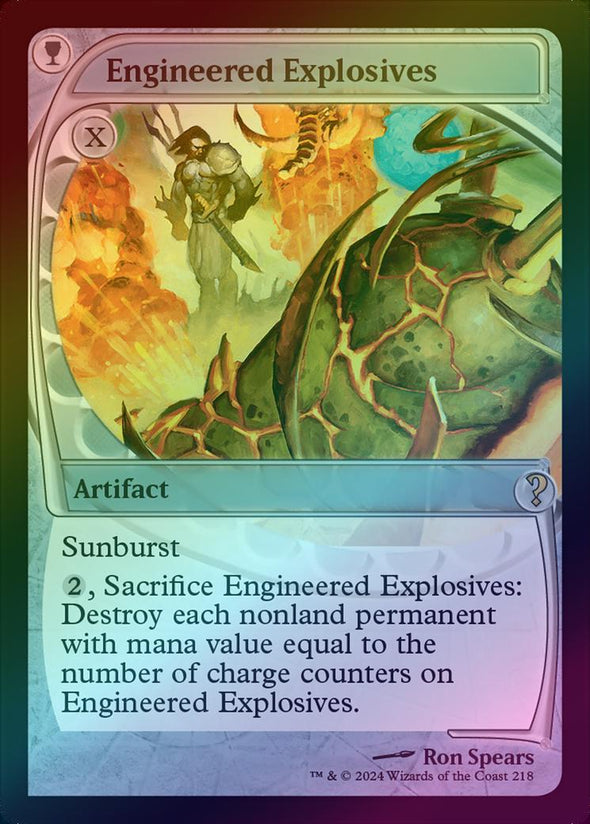 Engineered Explosives (Foil) (MB2)