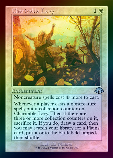 Charitable Levy - Retro Frame (Foil) (MH3)