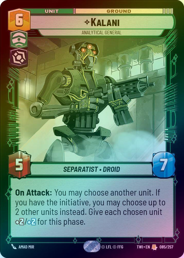 Kalani - Analytical General - 085/257 - Rare (Foil)