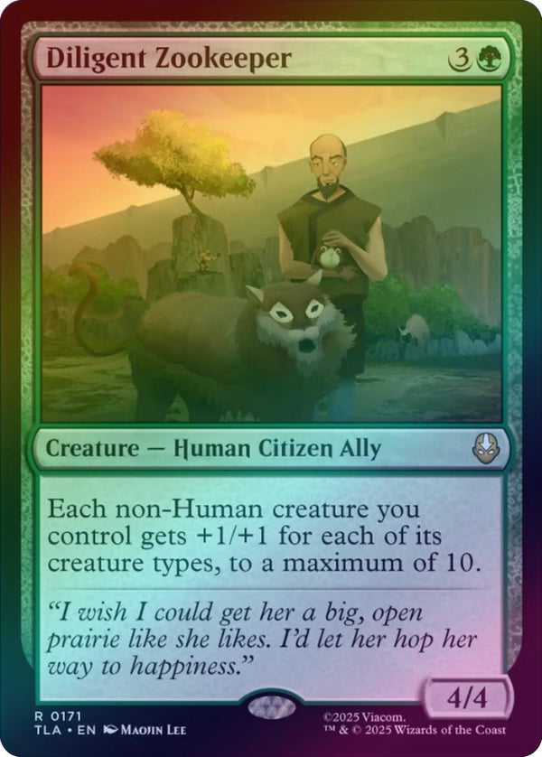 Diligent Zookeeper (Foil) (TLA)