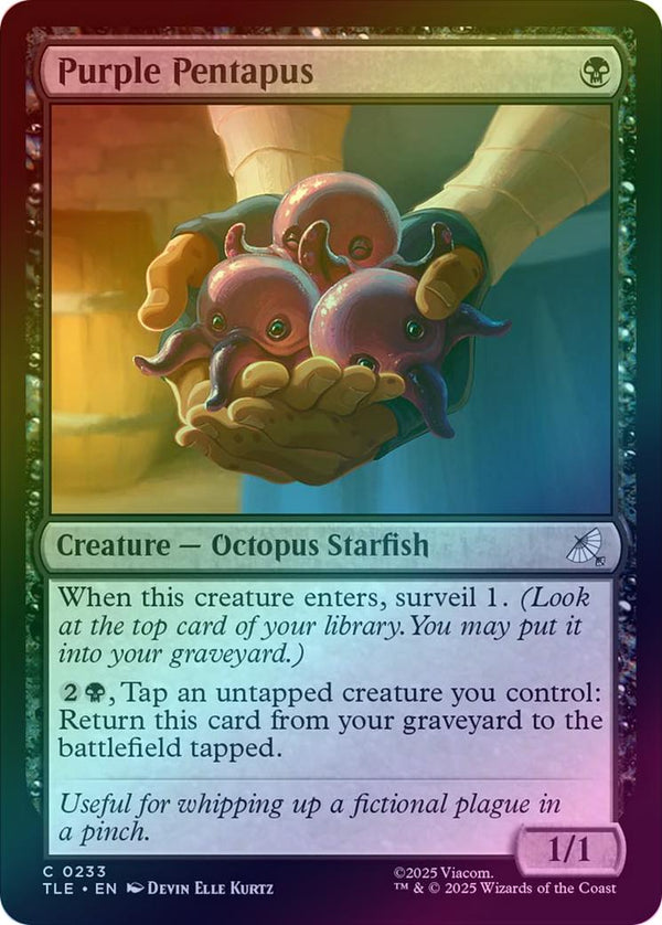 Purple Pentapus (Foil) (TLE)