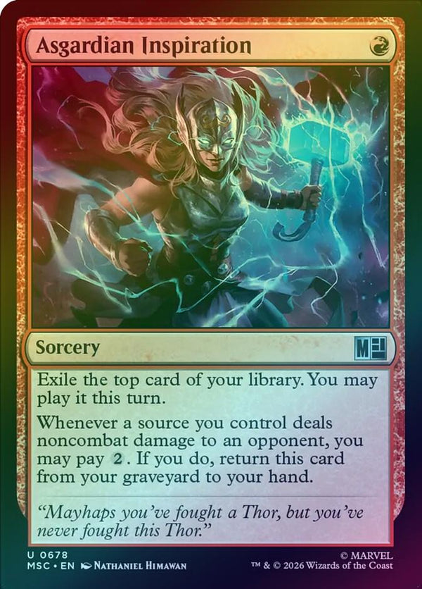 Asgardian Inspiration (Foil) (MSC)