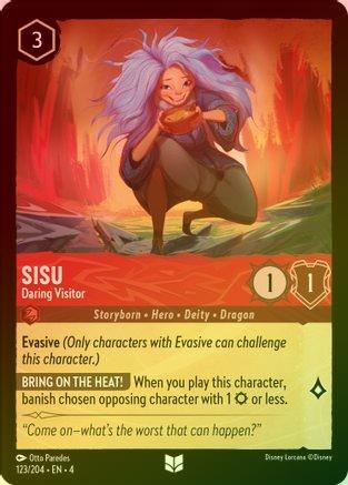 Sisu (Daring Visitor) - 123/204 - Uncommon (Foil)