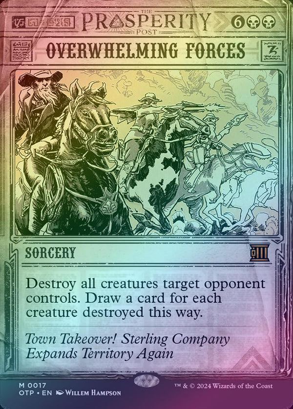 Overwhelming Forces (Foil) (OTP)