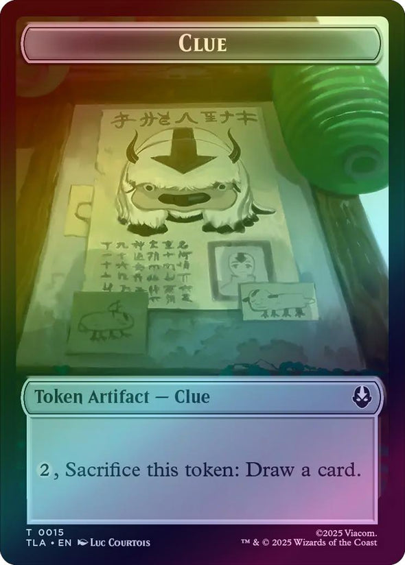 Clue (015) // Ally (004) Token (Foil) (TTLA)
