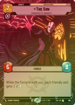 The Son - Embodiment of Darkness (Hyperspace) - 977 - Rare (Foil)