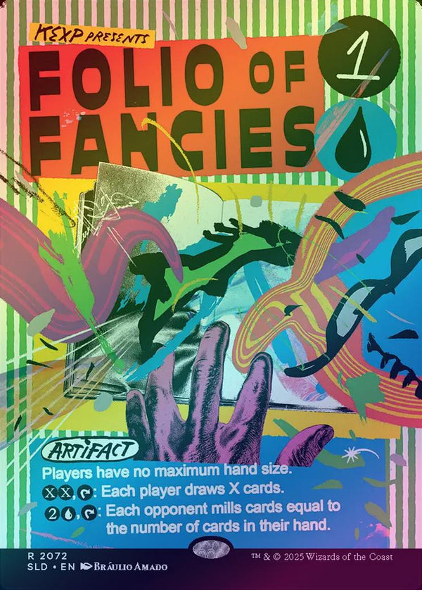 Folio of Fancies - Secret Lair x KEXP: You Are Not Alone (Rainbow Foil) (SLD)