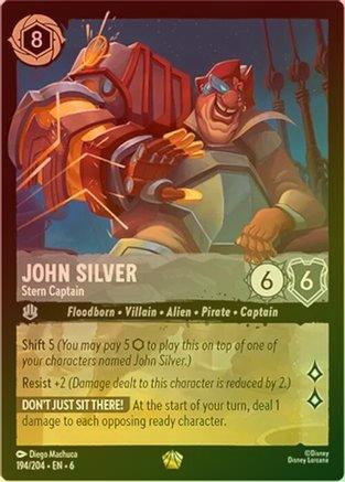 John Silver (Stern Captain) - 194/204 - Legendary (Foil)