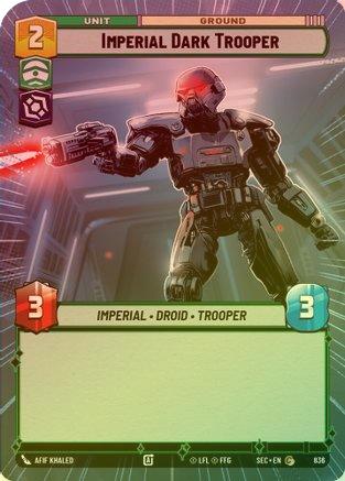 Imperial Dark Trooper (Hyperspace Foil) - 836 - Common (Foil)