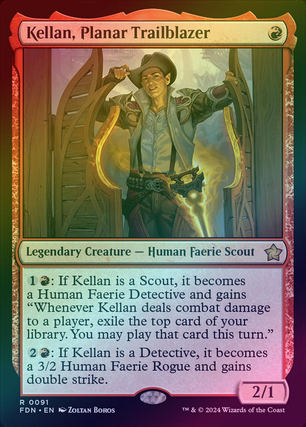 Kellan, Planar Trailblazer (Foil) (FDN)