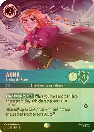 Anna (Braving the Storm) - 218/204 - Epic (Foil)