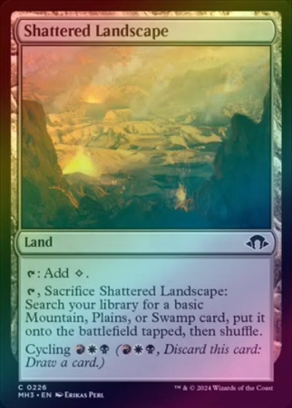 Shattered Landscape (Foil) (MH3)