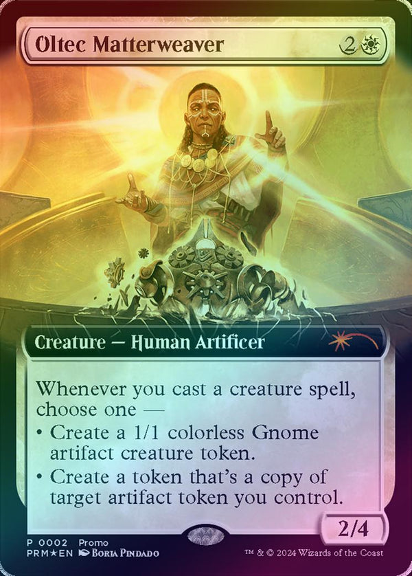Oltec Matterweaver - Extended Art (Foil) (PW24)