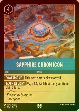 Sapphire Chromicon - 168/204 - Uncommon (Foil)