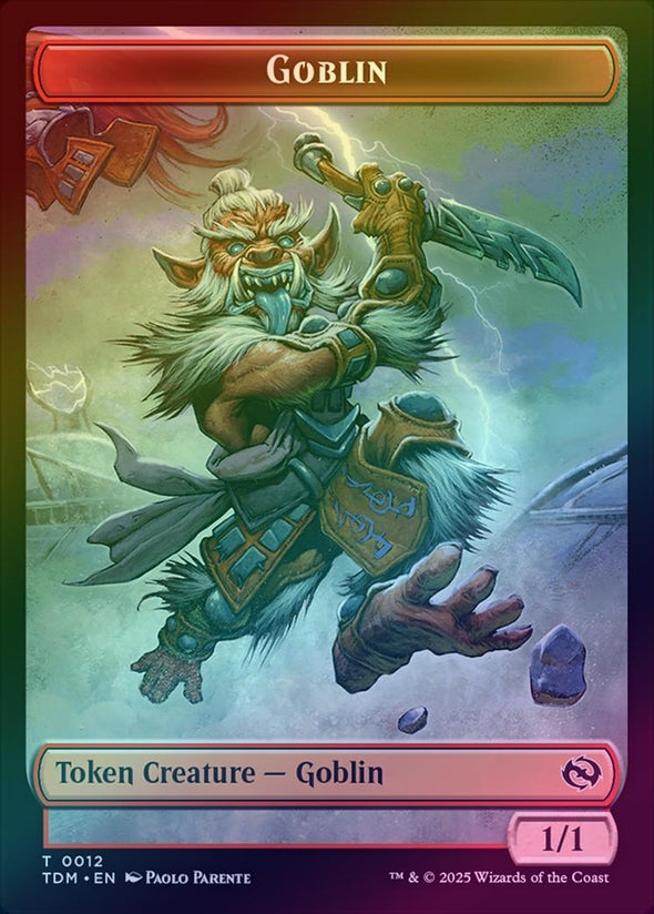 Goblin // Warrior Token (Foil) (TTDM)