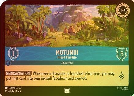 Motunui (Island Paradise) (Fabled Reprint) - 170/204 - Uncommon (Foil)