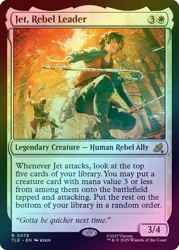 Jet, Rebel Leader (Foil) (TLE)