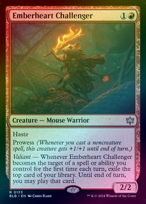 Emberheart Challenger (Foil) (BLB)