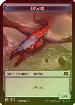 Drake // Knight Token (Foil) (T2X2)