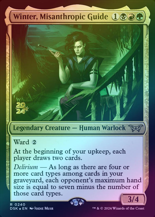 Winter, Misanthropic Guide - Prerelease Promo (Foil) (PDSK)