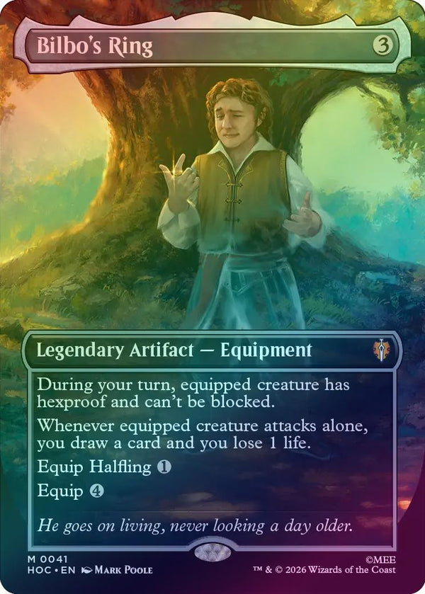 Bilbo's Ring - Borderless (Foil) (HOC)