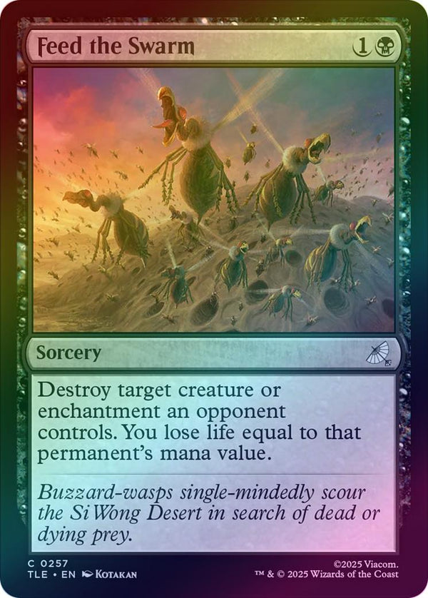 Feed the Swarm (Foil) (TLE)