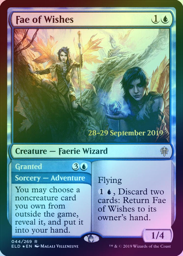 Fae of Wishes // Granted - Prerelease Promo (Foil) (PELD)