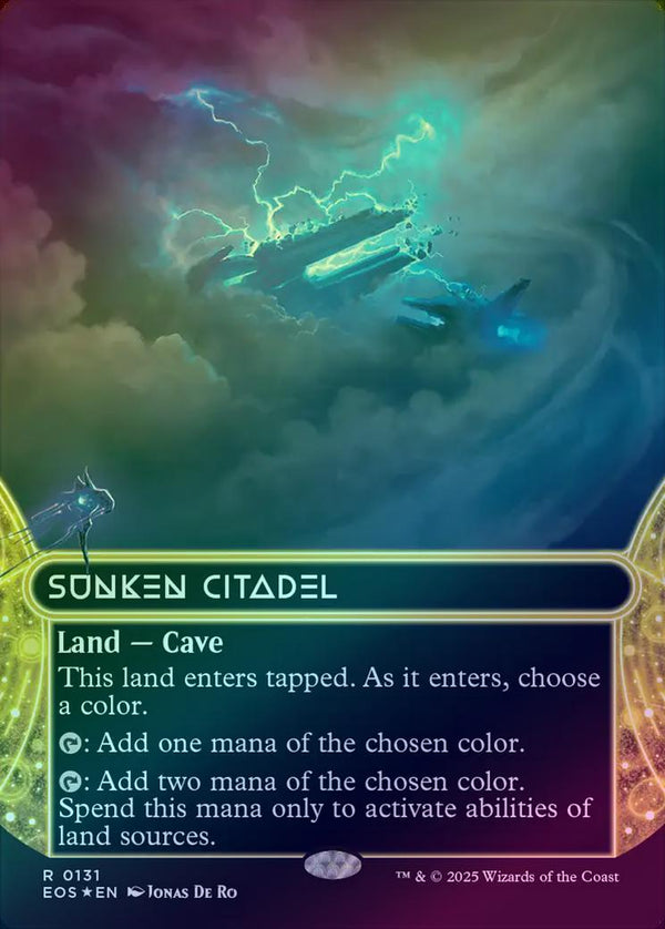 Sunken Citadel - Borderless (Galaxy Foil) (EOS)