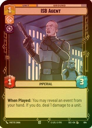 ISB Agent (Foil) - 694 - Common (Foil)