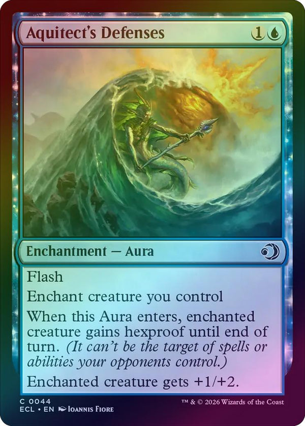 Aquitect's Defenses (Foil) (ECL)