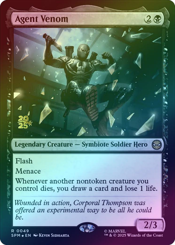 Agent Venom - Prerelease Promo (Foil) (PSPM)