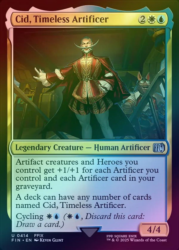 Cid, Timeless Artificer (414) (Foil) (FIN)
