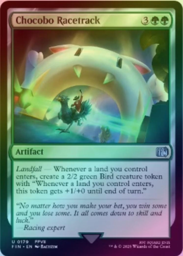 Chocobo Racetrack (Foil) (FIN)