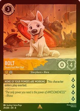 Bolt (Down but Not Out) - 29/204 - Rare (Foil)