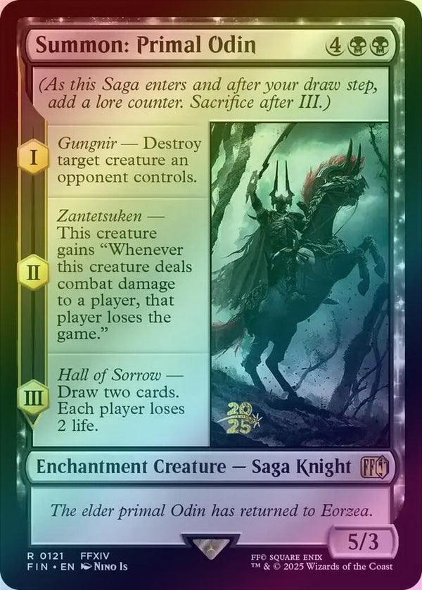 Summon: Primal Odin - Prerelease Promo (Foil) (PFIN)