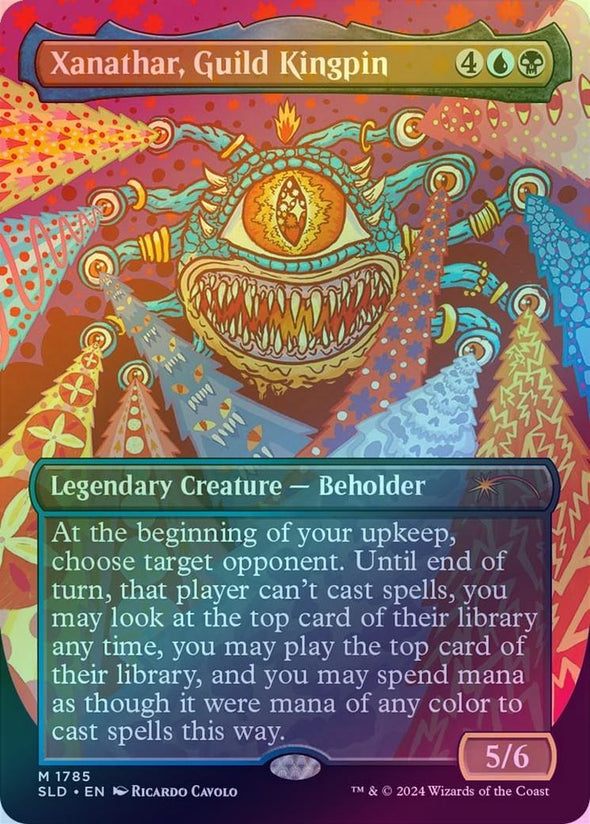 Xanathar, Guild Kingpin - Death is in the Eye of the Beholder (Foil) (SLD)