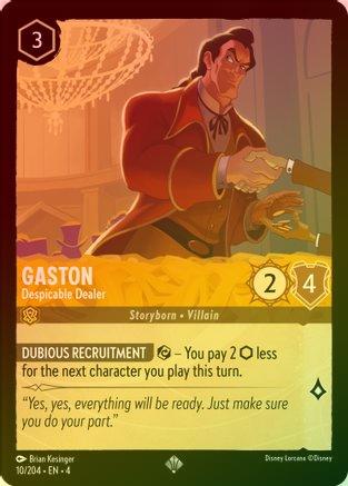 Gaston (Despicable Dealer) - 10/204 - Super Rare (Foil)