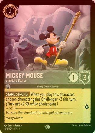Mickey Mouse (Standard Bearer) - 188/204 - Common (Foil)