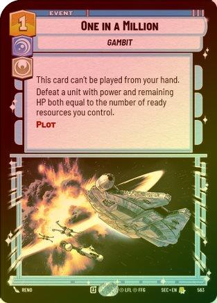 One in a Million (Foil) - 563 - Rare (Foil)