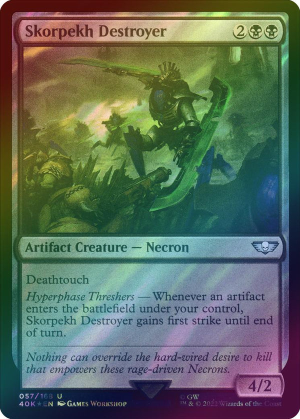 Skorpekh Destroyer (Surge Foil) (40K)