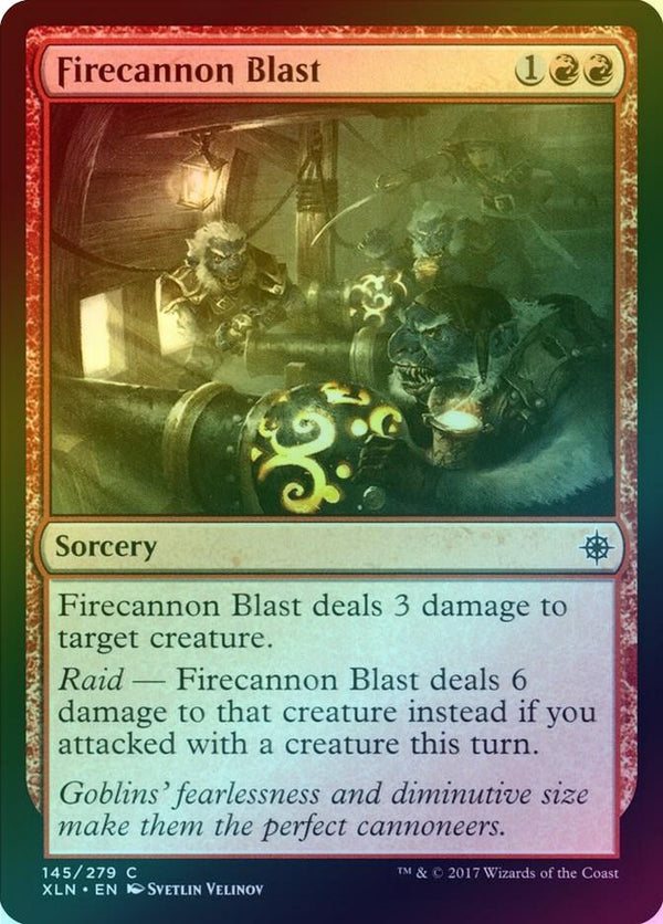 Firecannon Blast (Foil) (XLN)